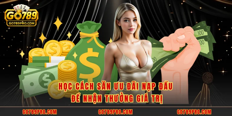 Học cách săn ưu đãi nạp đầu để nhận thưởng giá trị
