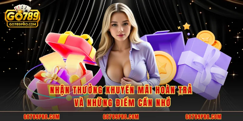 Nhận thưởng khuyến mãi hoàn trả và những điểm cần nhớ