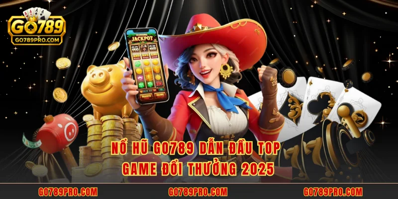 Nổ Hũ GO789 dẫn đầu top game đổi thưởng 2025